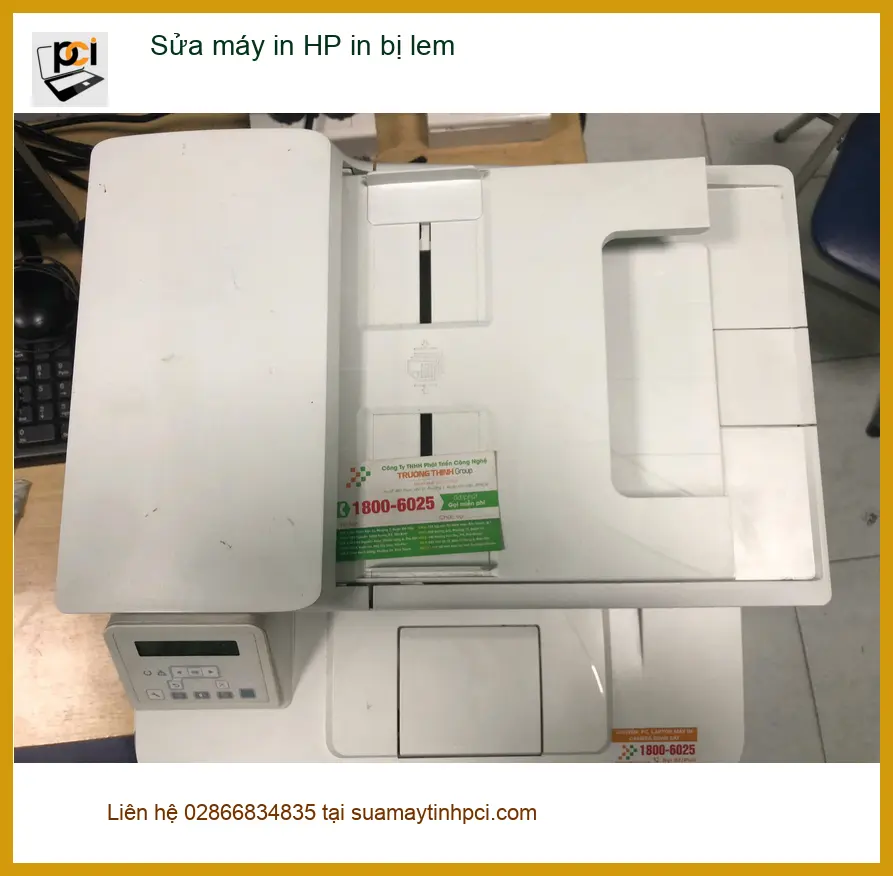 Chỗ sửa máy in HP in bị lem Quận Bình Tân - Anh Tuấn Kiệt review ảnh thực tế 1