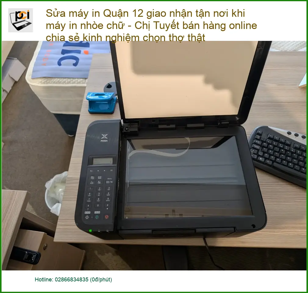 Sửa Nạp Mực Máy In Quận 12 khi nhòe chữ – Điện thoại xử lý gấp