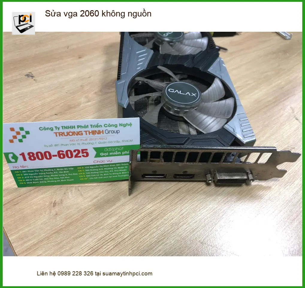 Anh Phúc kỹ sư thiết kế tin tưởng Trung tâm sửa VGA 2060 không nguồn Quận Bình Tân