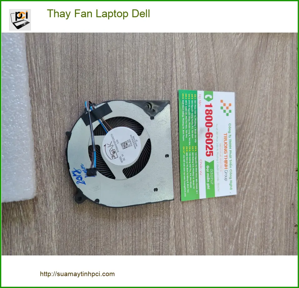 Chú Cường kế toán viên review dịch vụ Thay Fan Laptop Dell Quận 7 - Uy tín ảnh thực tế 1