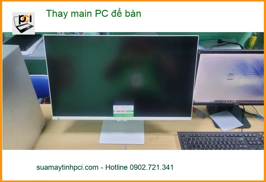 Trung tâm Thay main PC để bàn Quận Bình Tân - Chú Quý kế toán hài lòng ảnh thực tế 2