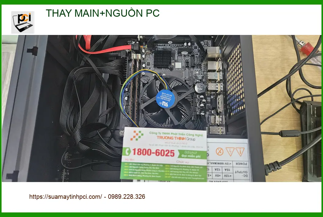 Dịch vụ thay main+nguồn PC Quận 9 giá tốt – Chú Minh xử lý lỗi PC không lên nguồn