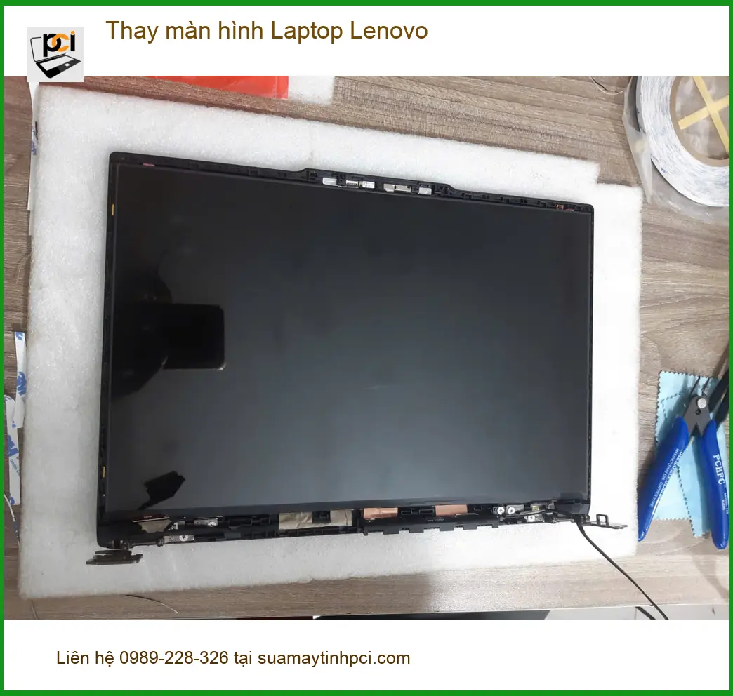 Địa điểm Thay màn hình Laptop Lenovo Quận Tân Bình giá rẻ gần đây - Chị Phương kế toán ảnh thực tế 1