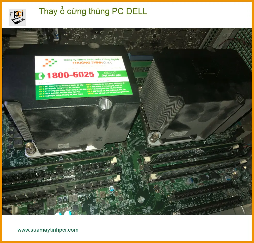 Anh Khải IT ở Bình Tân cần thay ổ cứng thùng PC Dell