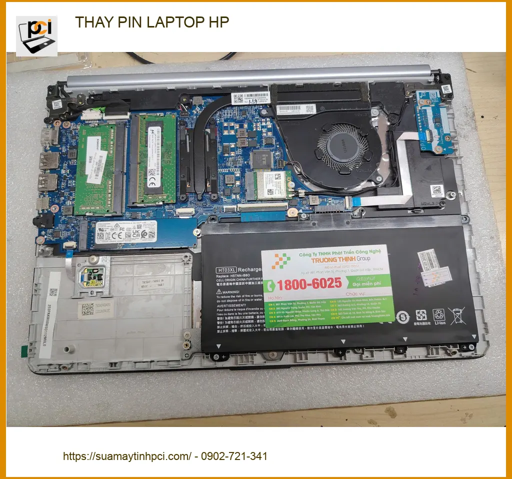 Chị Kiều Anh kế toán tìm Trung tâm Thay Pin Laptop HP Quận Gò Vấp uy tín ảnh thực tế 2