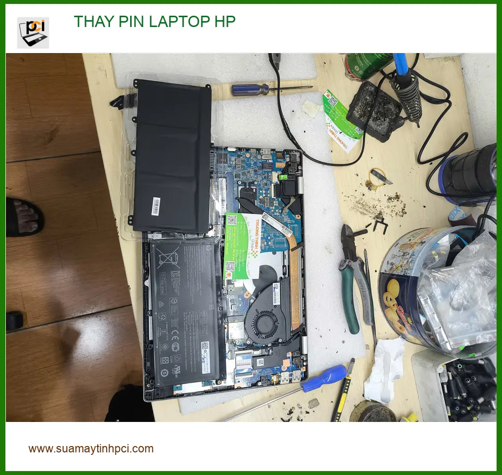 Anh Tú kỹ sư xây dựng thay pin laptop HP Quận Gò Vấp lấy ngay