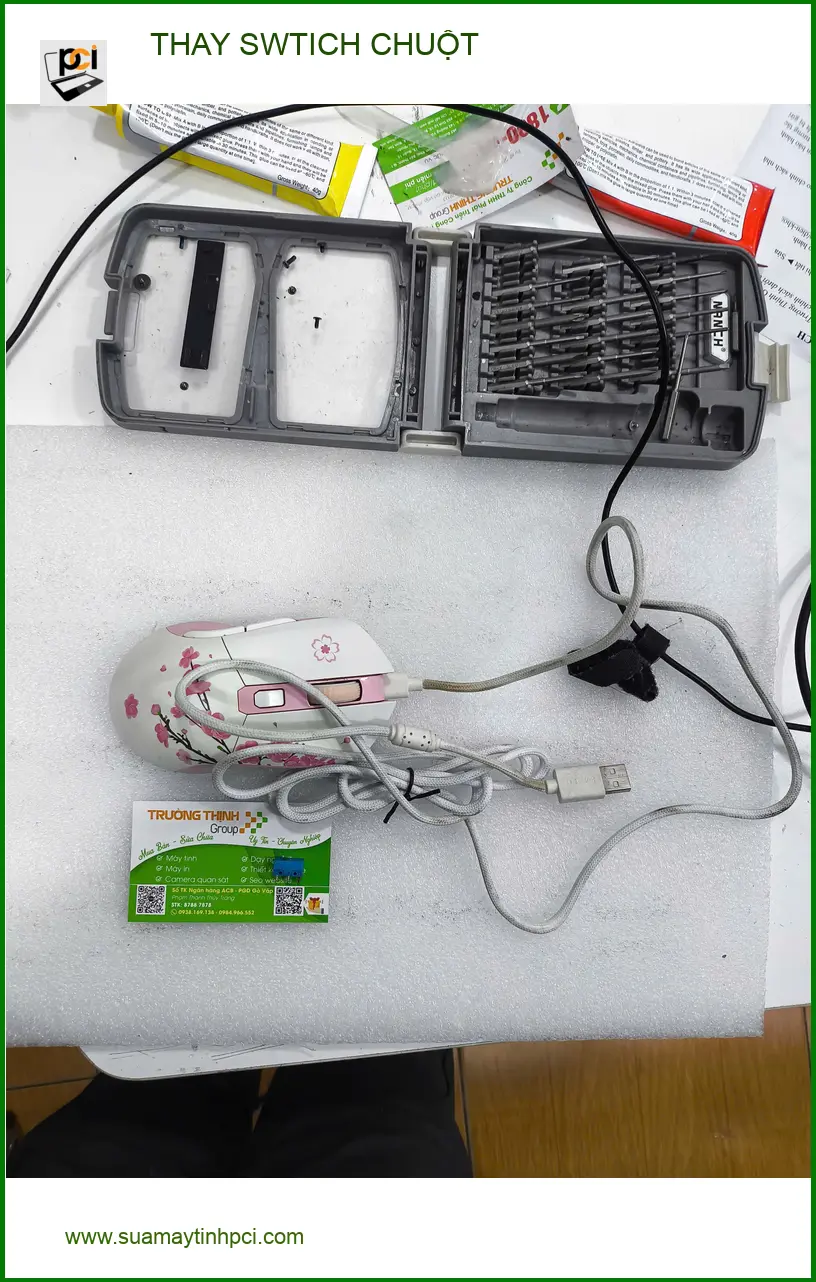 Địa điểm thay switch chuột Quận Gò Vấp gần đây – Anh Thành bị chuột đúp click