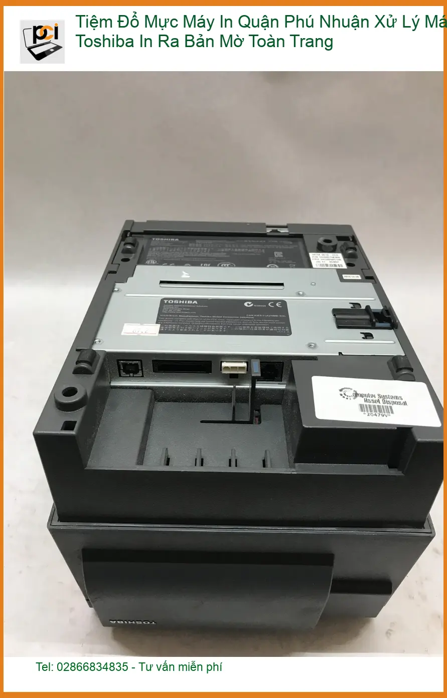 Sửa Nạp Mực Máy In Toshiba Bản Mờ Quận Phú Nhuận – Thợ xử lý gấp