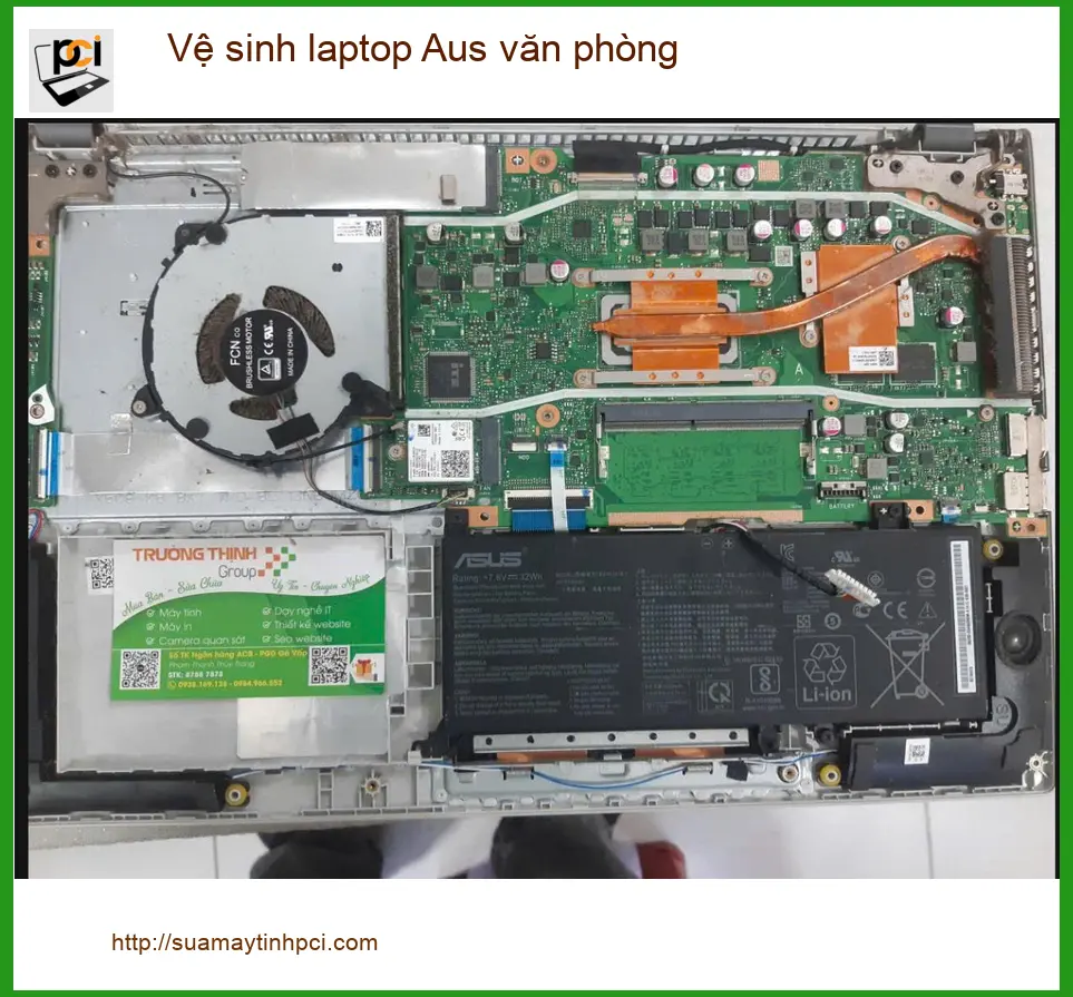 Chị Diễm nhân viên văn phòng Quận Tân Bình cần vệ sinh laptop Aus