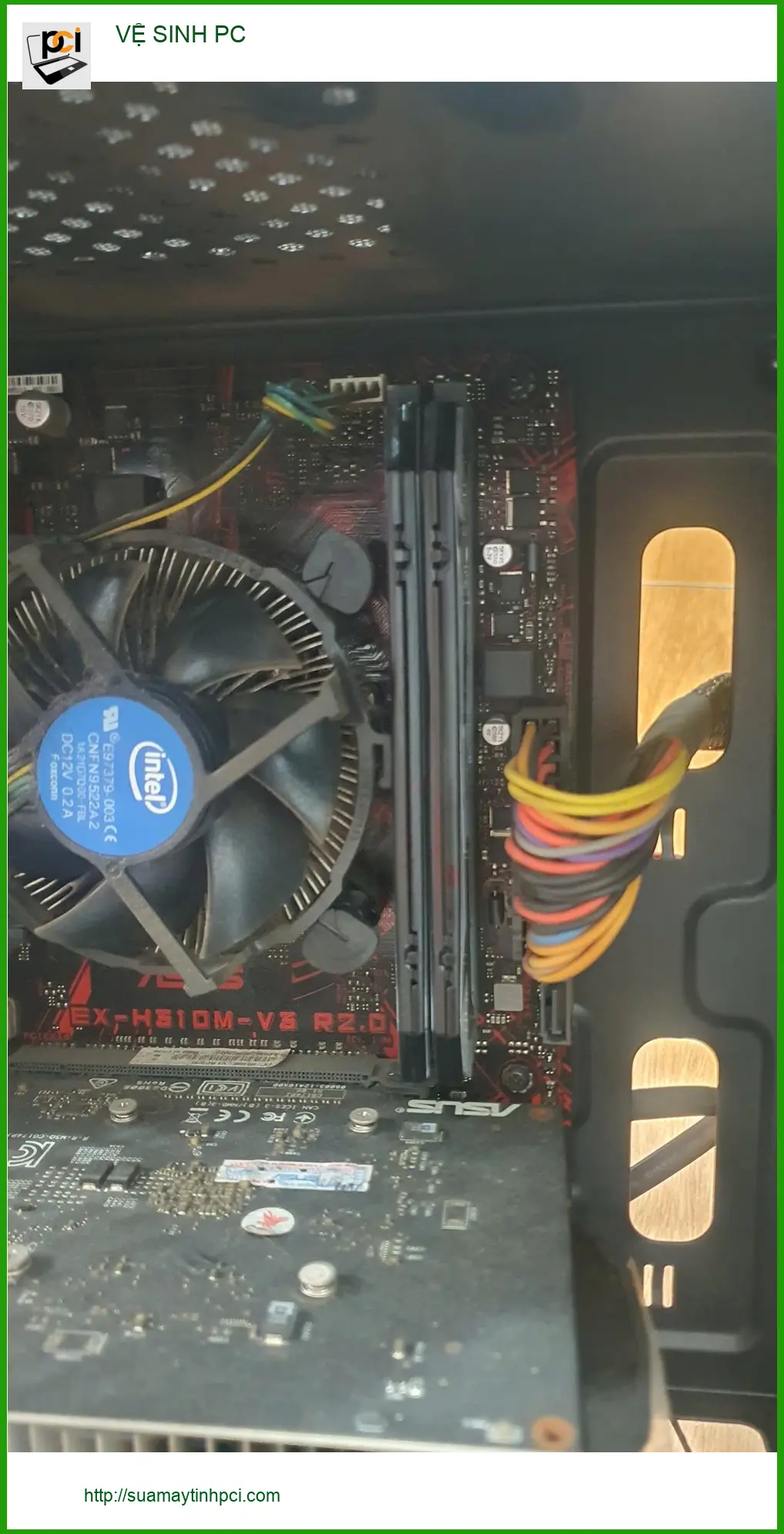Chị Mai lo lắng PC kẹt bụi, chạy chậm – Trung tâm Vệ sinh PC Quận Gò Vấp uy tín