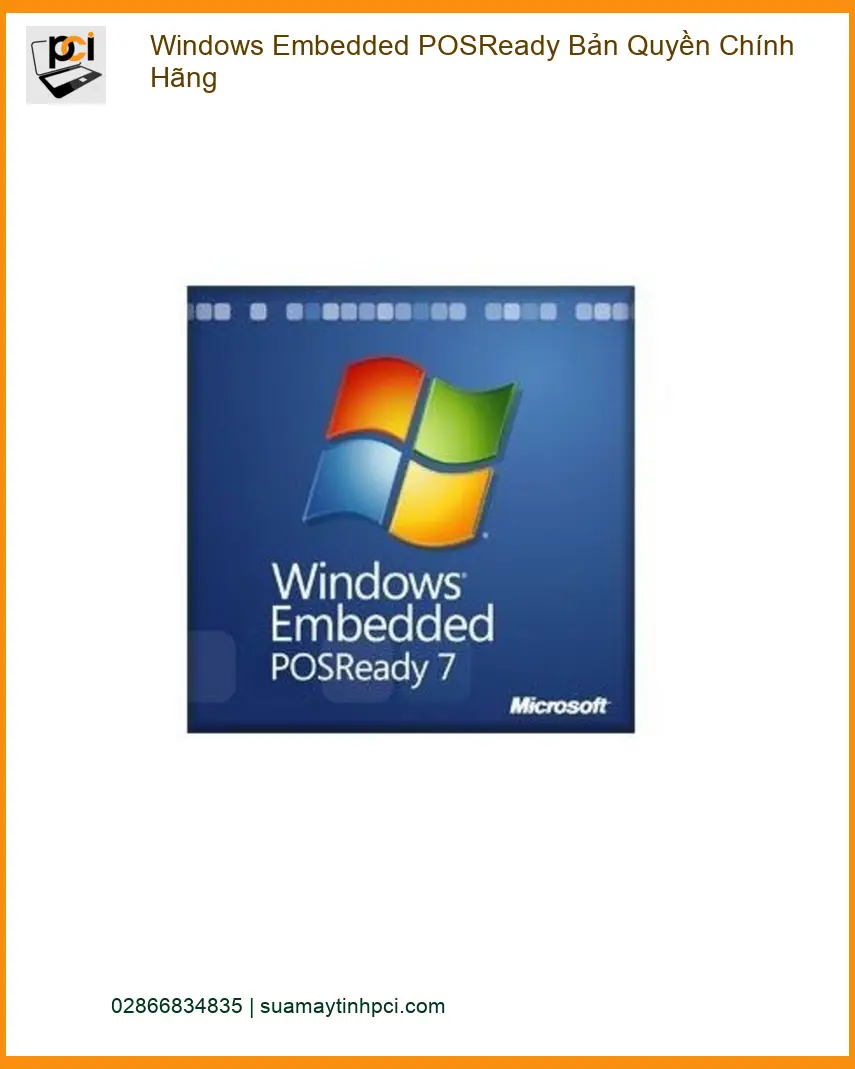Windows Bản Quyền Embedded POSReady - Cài Đặt Chính Hãng TPHCM Giá Rẻ