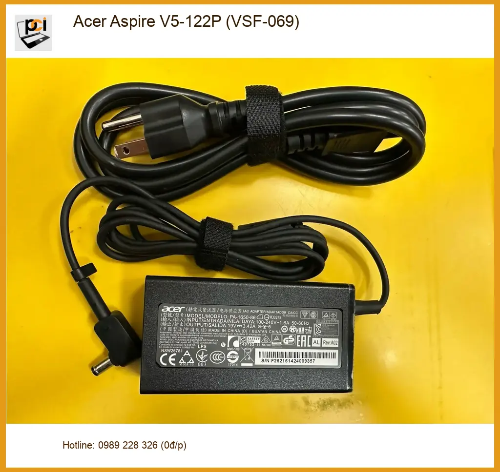 Sạc Laptop Acer Aspire V5-122P - Địa Chỉ Thay Sạc Giá Rẻ Gần Đây