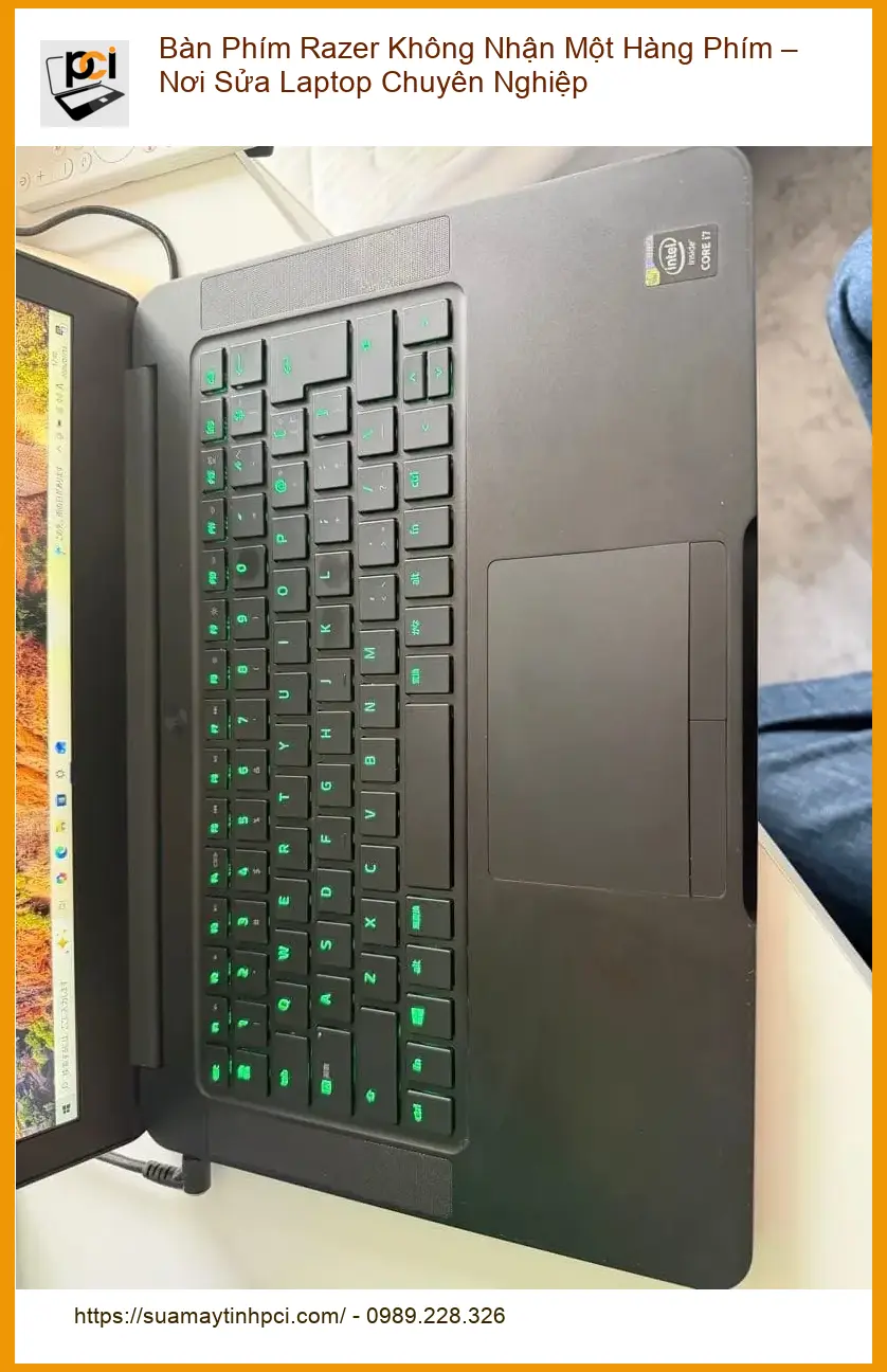 Sửa Laptop Bàn Phím Razer Không Nhận Một Hàng – Trung tâm uy tín TPHCM