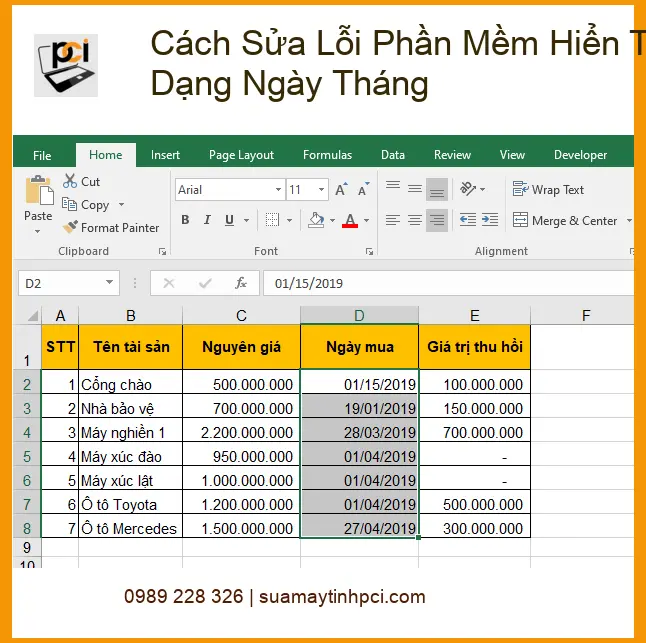 Sửa Lỗi Sai Định Dạng Ngày Tháng Phần Mềm – Cách tự xử lý tại nhà