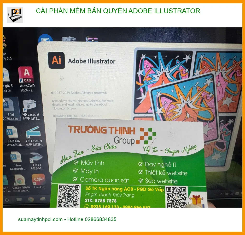 Bác Nhật kiến trúc sư cần cài Illustrator gấp – Dịch vụ uy tín Quận Tân Bình