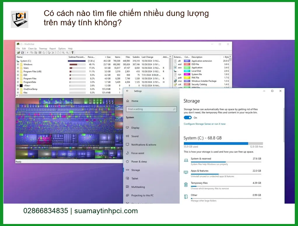PC Có cách nào tìm file chiếm nhiều dung lượng? – Hướng dẫn xử lý