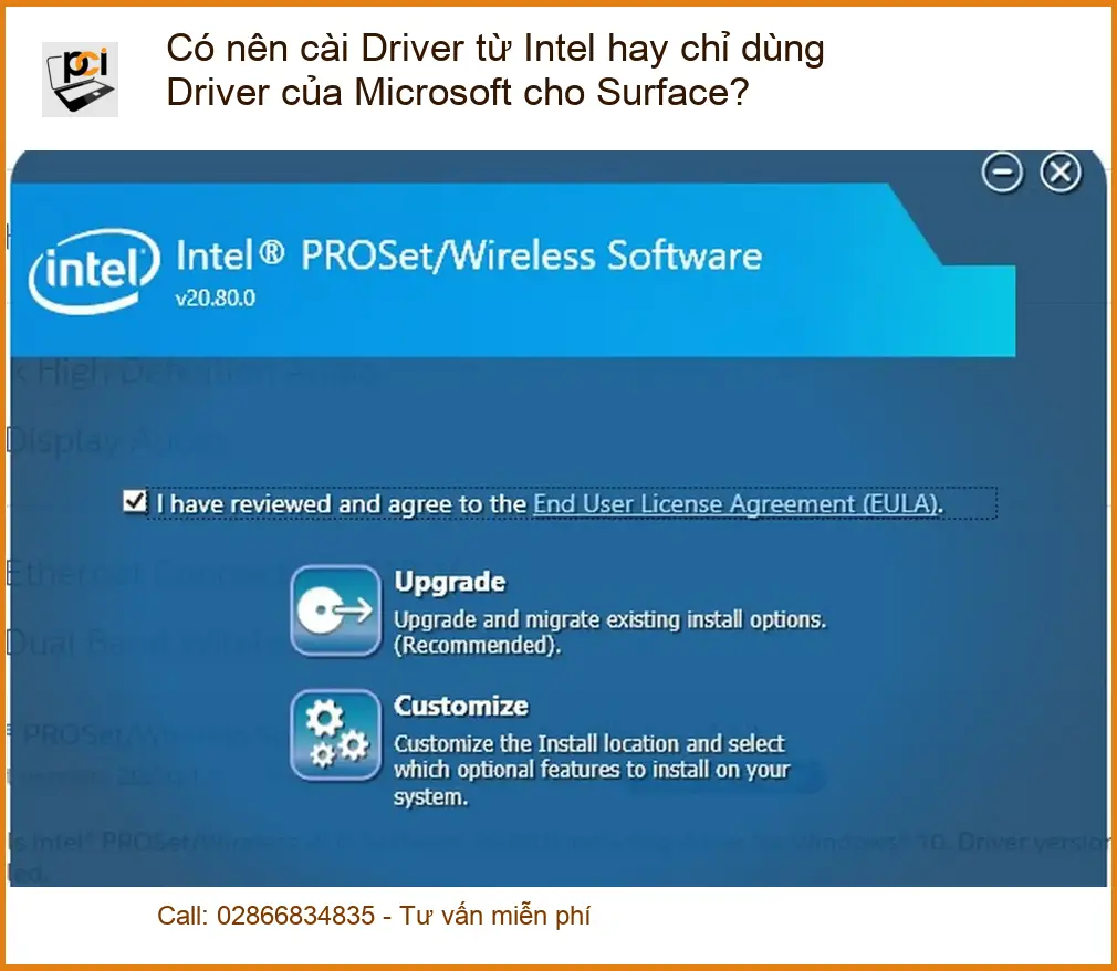 Có nên cài Driver từ Intel hay Microsoft cho Surface? – Tư vấn từ chuyên gia kỹ thuật