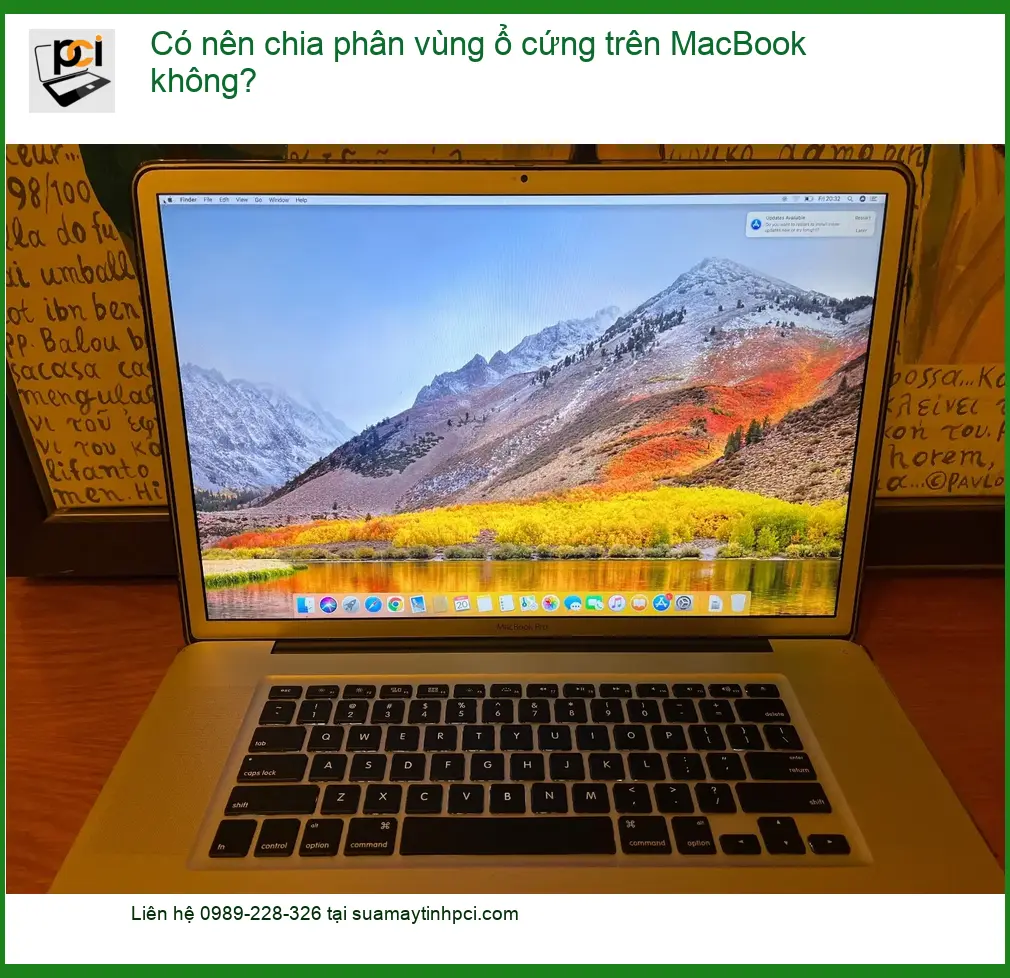 Macbook Có nên chia phân vùng ổ cứng không? – Tư vấn chuyên gia PCI