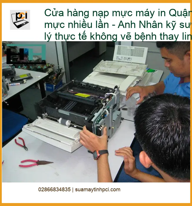 Sửa Chữa Nạp Mực Máy In Quận 10 lỗi kẹt hộp – Điện thoại công ty xử lý gấp