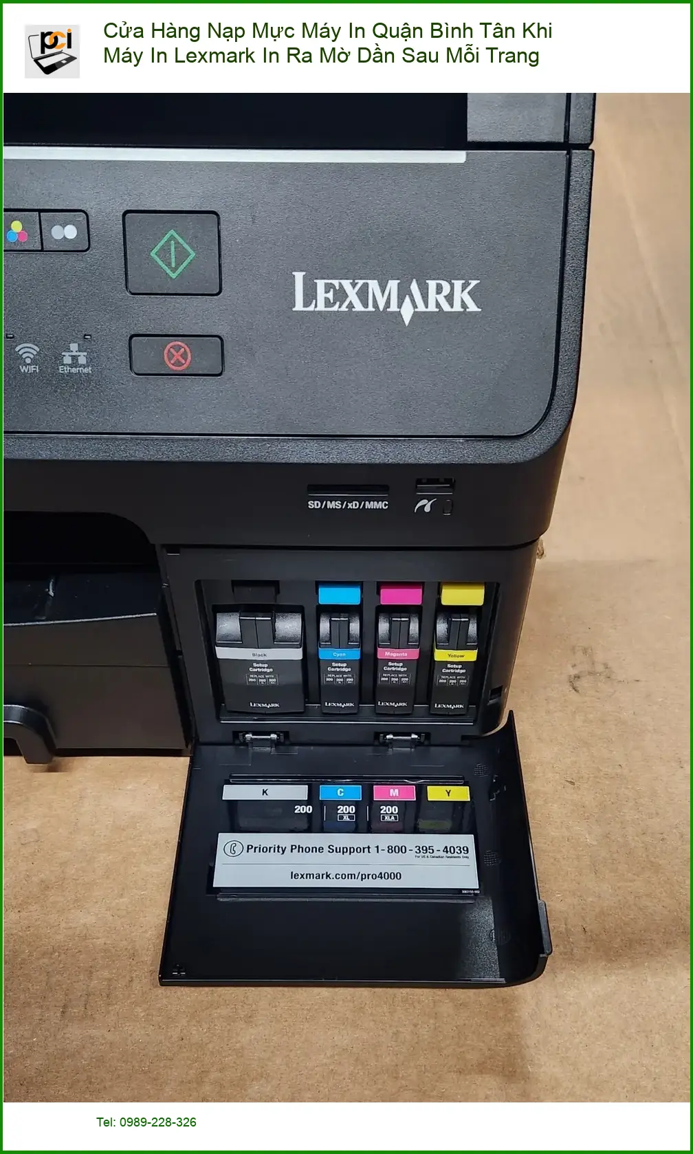 Sửa Nạp Mực Máy In Lexmark Mờ Dần Quận Bình Tân Tận Nơi – Thợ nhanh