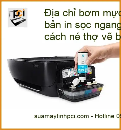 Sửa Chữa Nạp Mực Máy In Quận 5 bản sọc ngang – Thợ bơm mực tận nơi giá rẻ