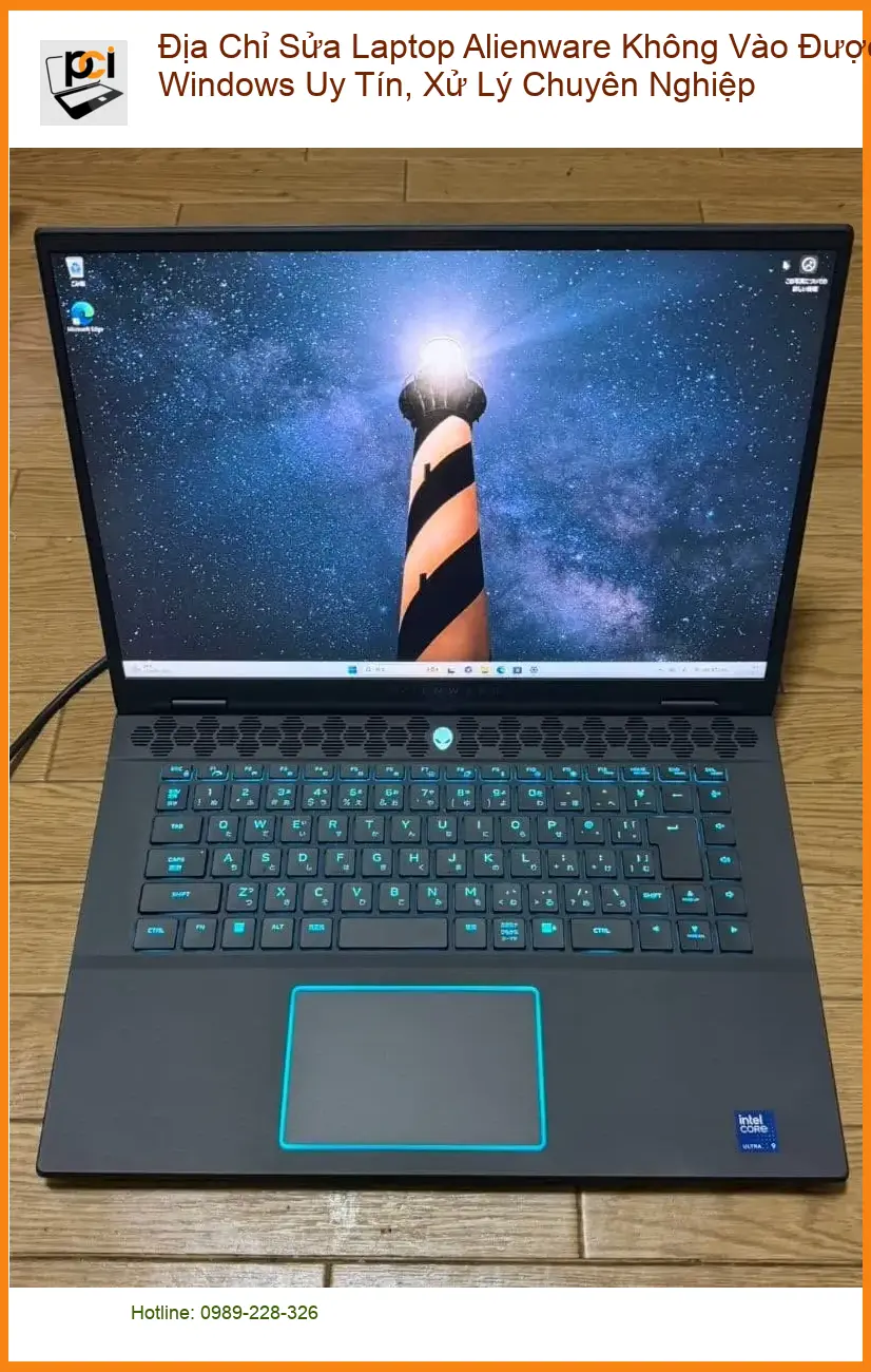 Sửa Laptop Alienware Không Vào Windows – Trung tâm hỗ trợ uy tín TPHCM
