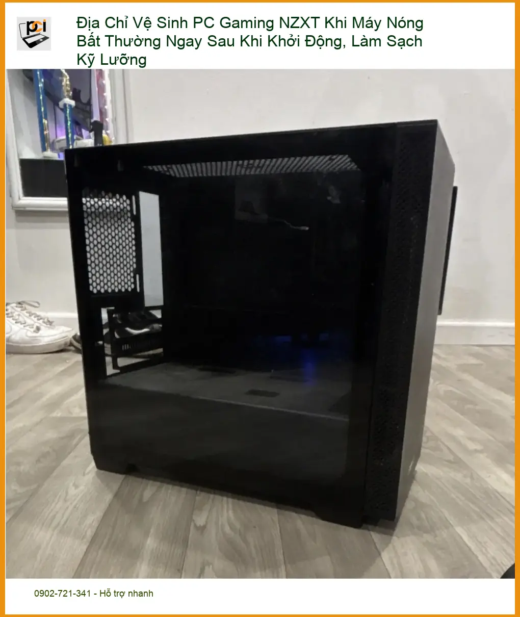Vệ Sinh Máy Tính Địa Chỉ PC Gaming NZXT Nóng Bất Thường – Trung tâm PCI