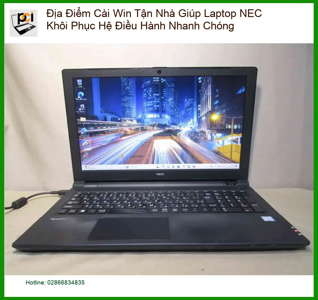 Cài Win Tận Nhà Laptop NEC – Trung tâm khôi phục hệ điều hành TPHCM