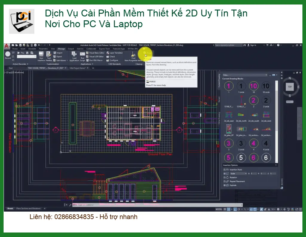 Cài Đặt Máy Tính Dịch Vụ Phần Mềm Thiết Kế 2D – Thợ Tận Nơi
