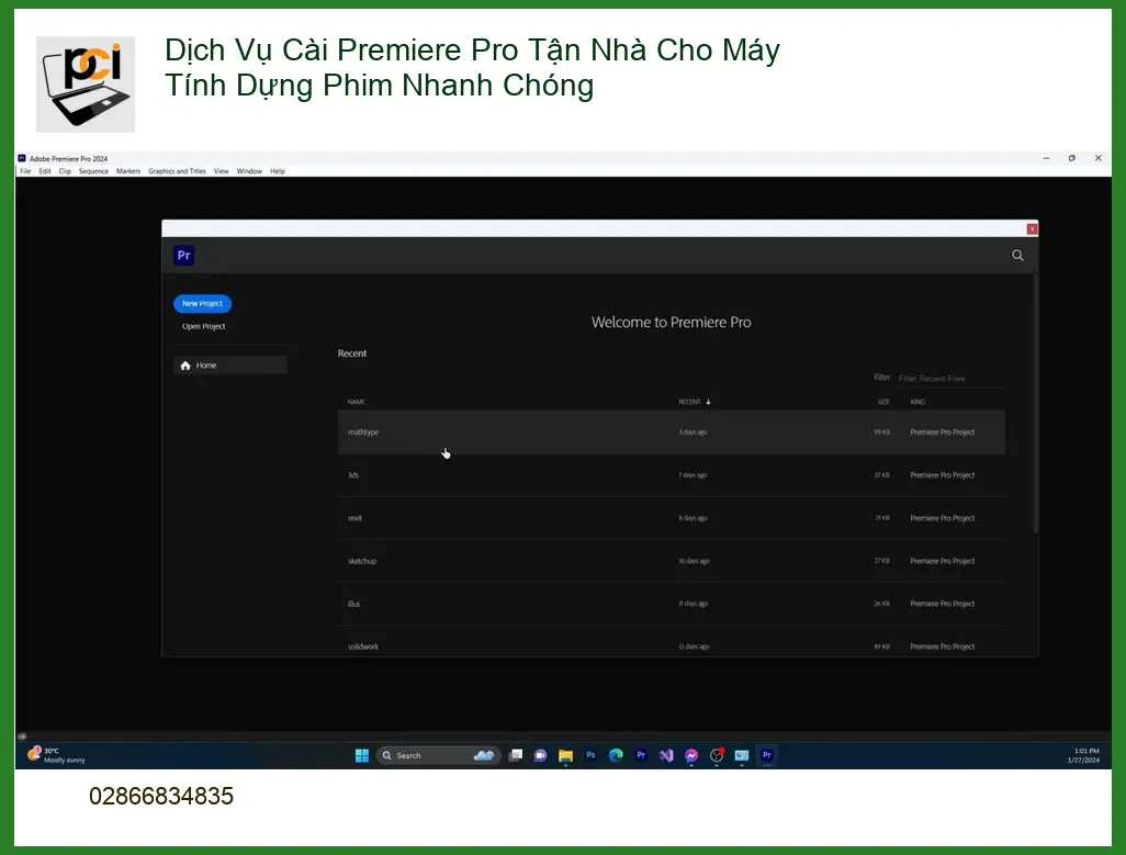 Cài Đặt Premiere Pro Tận Nhà Cho Dựng Phim – Thợ Cài Nhanh TPHCM