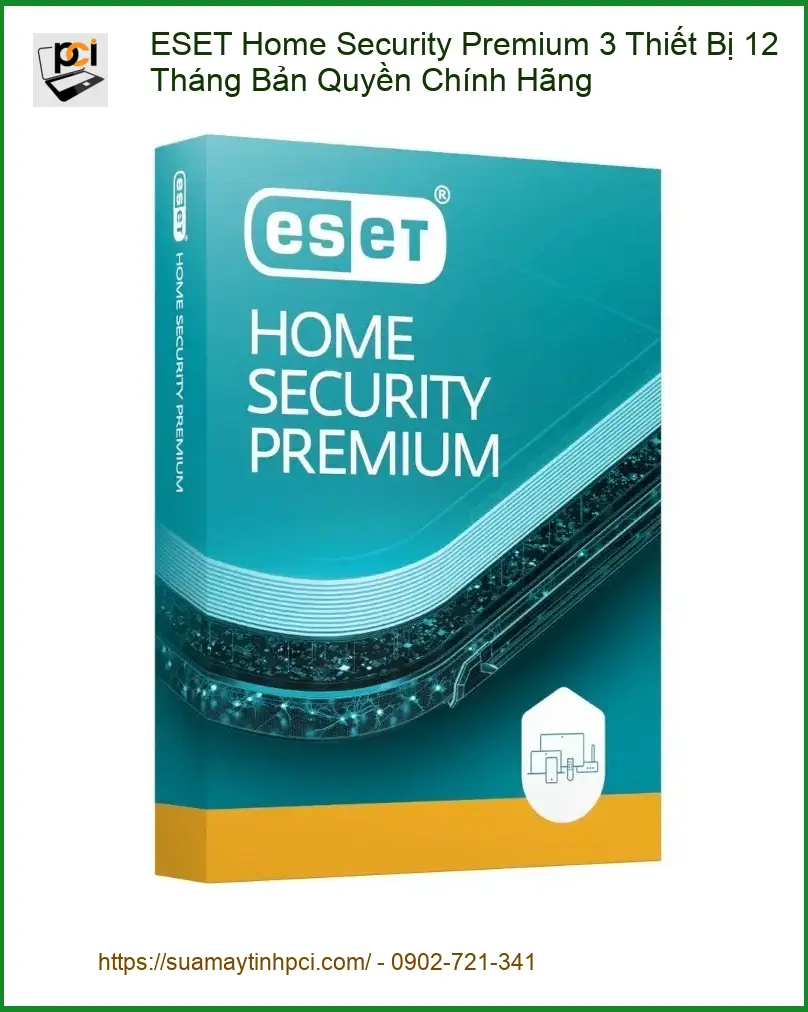 ESET Home Security Premium 3 Thiết Bị - Cửa hàng uy tín TPHCM