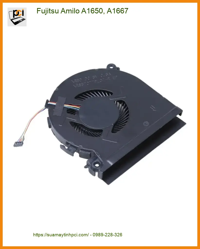 Quạt Tản Nhiệt Laptop Fujitsu Amilo A1650, A1667 - Thay Mới TPHCM | Nhanh Rẻ