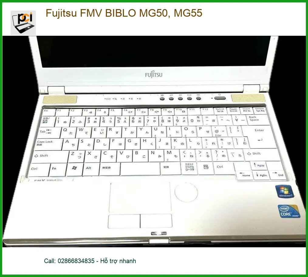 Bàn phím Laptop Fujitsu FMV BIBLO MG50, MG55 - Thay Bàn Phím Laptop TPHCM Giá Rẻ