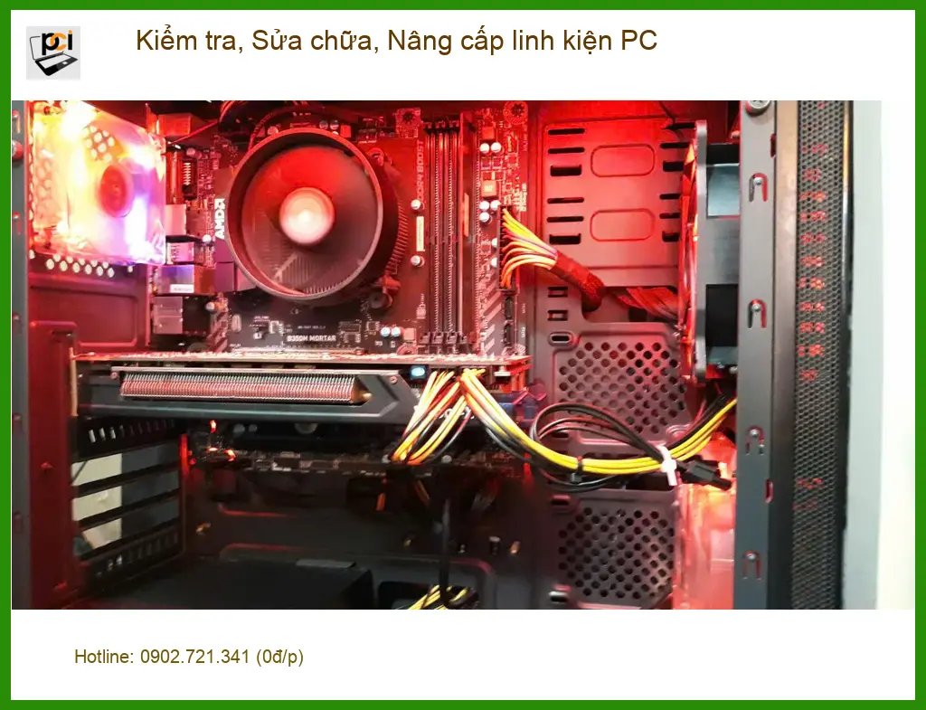 Chú Đức kiểm tra nâng cấp PC đồ họa - trung tâm sửa chữa linh kiện PC Quận 7 uy tín ảnh thực tế 1