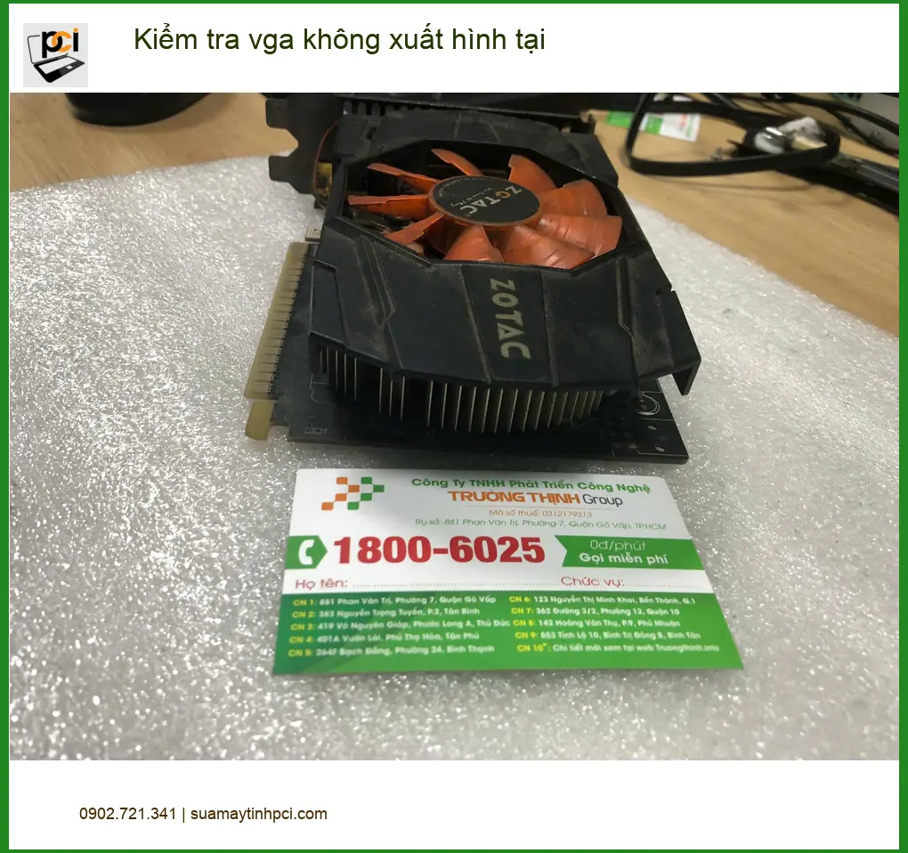 Anh Quân chủ quán net review trung tâm khắc phục VGA không xuất hình tại Quận Bình Tân