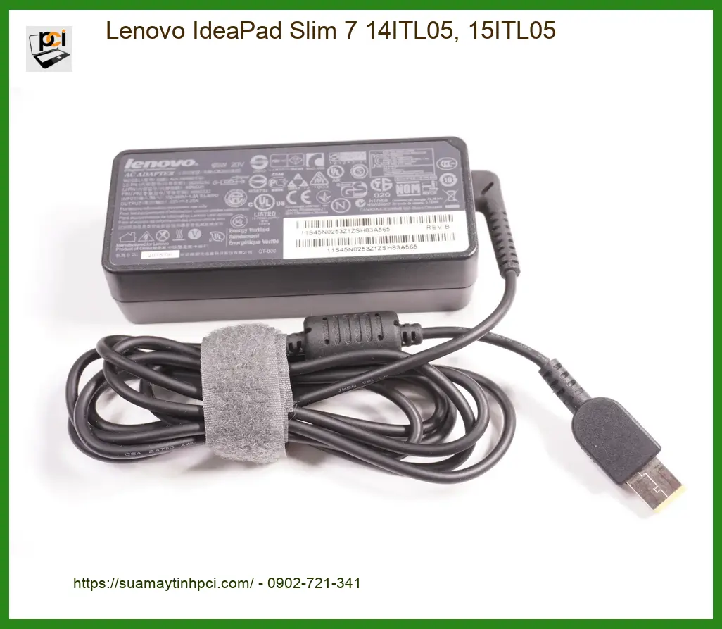 Sạc Laptop Lenovo IdeaPad Slim 7 - Thay Sạc Laptop TPHCM | Trung Tâm Lấy Ngay