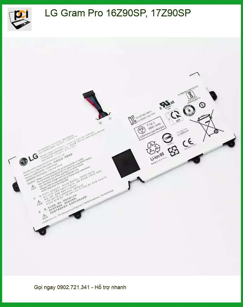 Pin Laptop LG Gram Pro 16Z90SP - Thay Pin Giá Rẻ, Lấy Ngay TPHCM