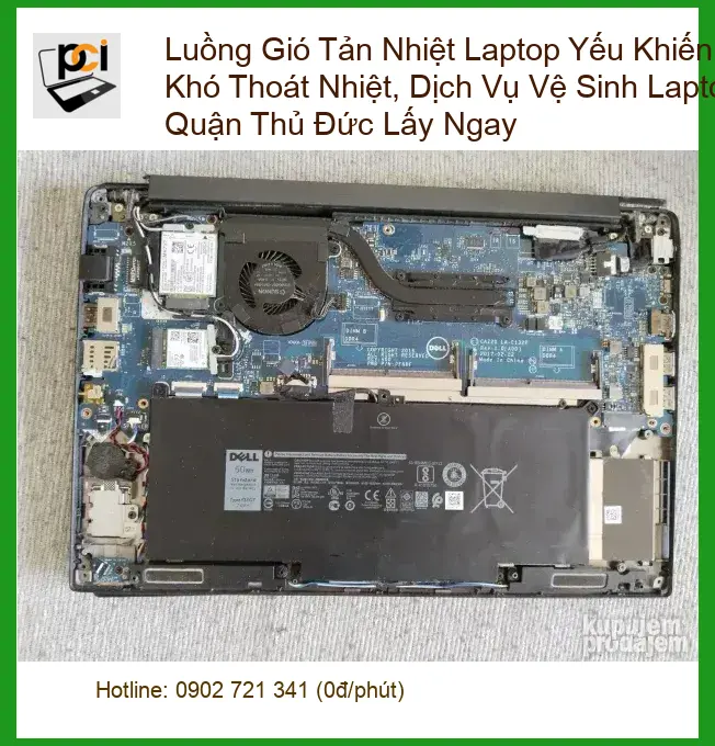 Vệ Sinh Laptop Luồng Gió Tản Nhiệt Yếu – Dịch vụ Thủ Đức lấy liền