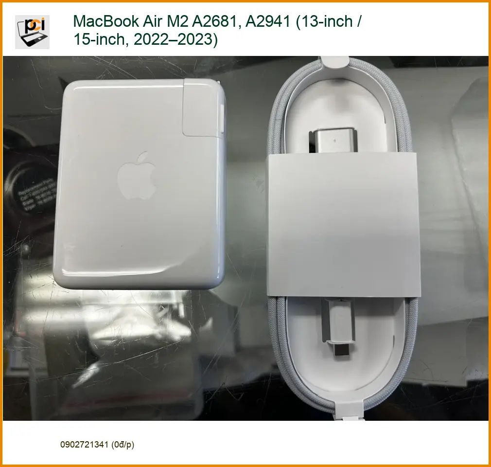 Sạc MacBook Air M2 A2681 A2941 - Cửa Hàng TPHCM Giá Rẻ