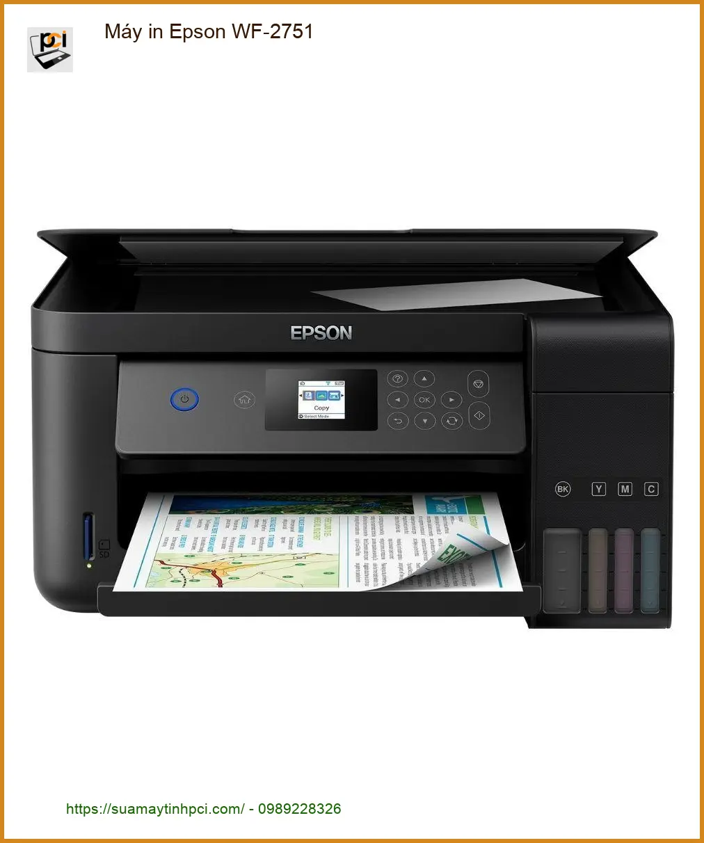 Sửa Máy in Epson WF-2751 - Đổ Mực Tận Nơi TPHCM Giá Rẻ
