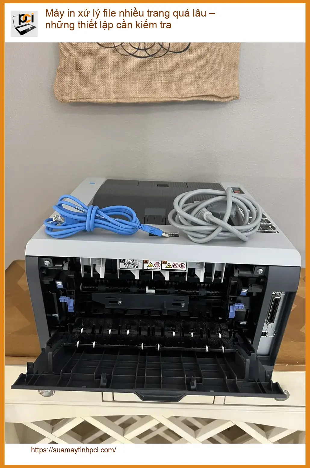 Thủ thuật Máy in xử lý file nhiều trang quá lâu – Trung tâm hỗ trợ TPHCM