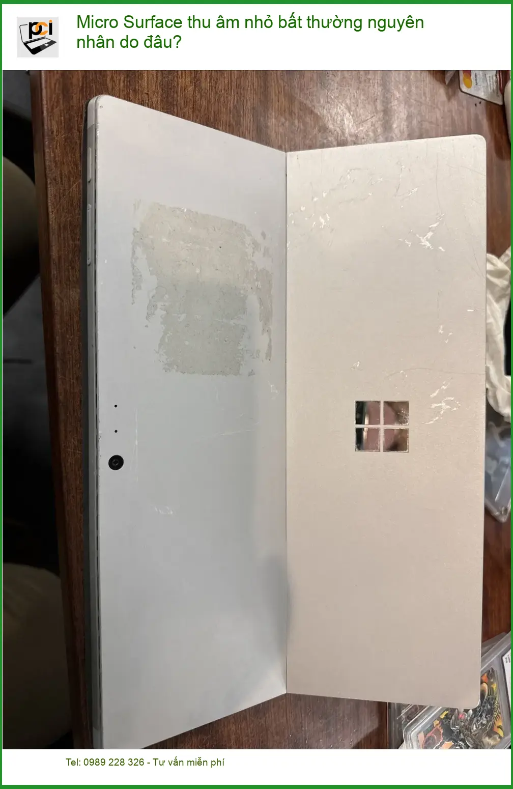 Surface Micro thu âm nhỏ bất thường nguyên nhân do đâu – Cách tự xử lý tại nhà