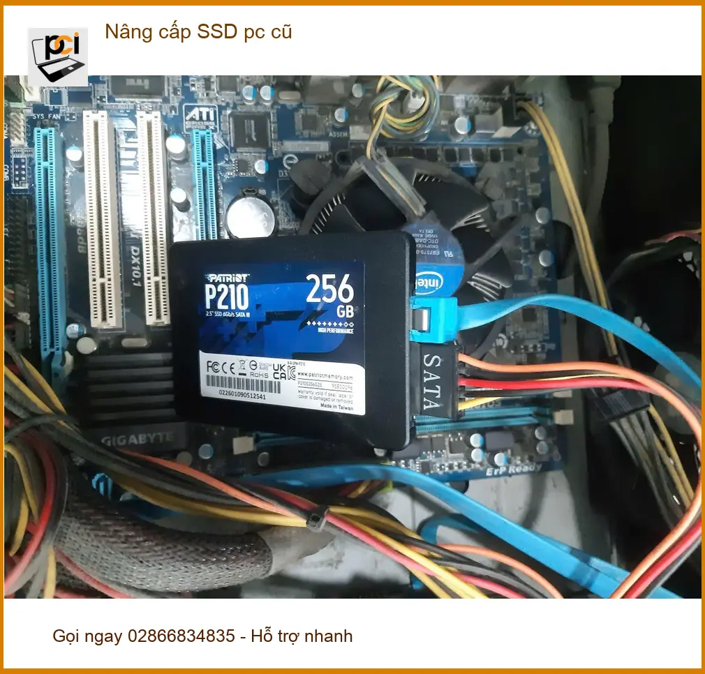 Tiệm nâng cấp SSD pc cũ Quận Tân Bình – Anh Quang giúp pc chạy nhanh