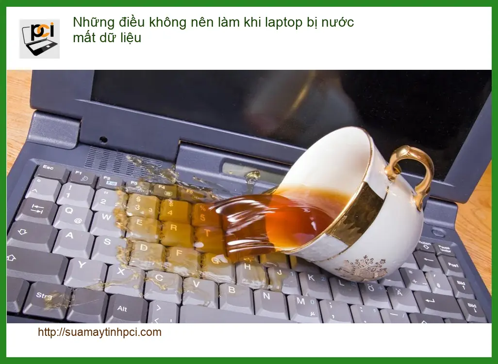 Khôi Phục Dữ Liệu Laptop Bị Nước: Điều Không Nên Làm – Cách Tự Xử Lý Tại Nhà