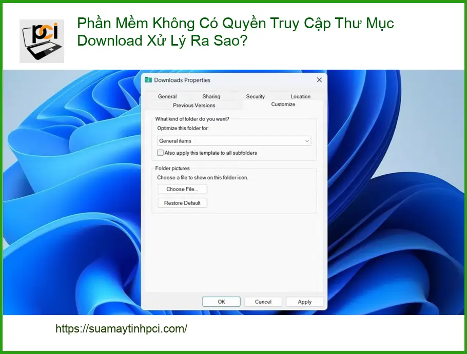 Phần mềm không quyền truy cập Download – Cách tự xử lý tại nhà