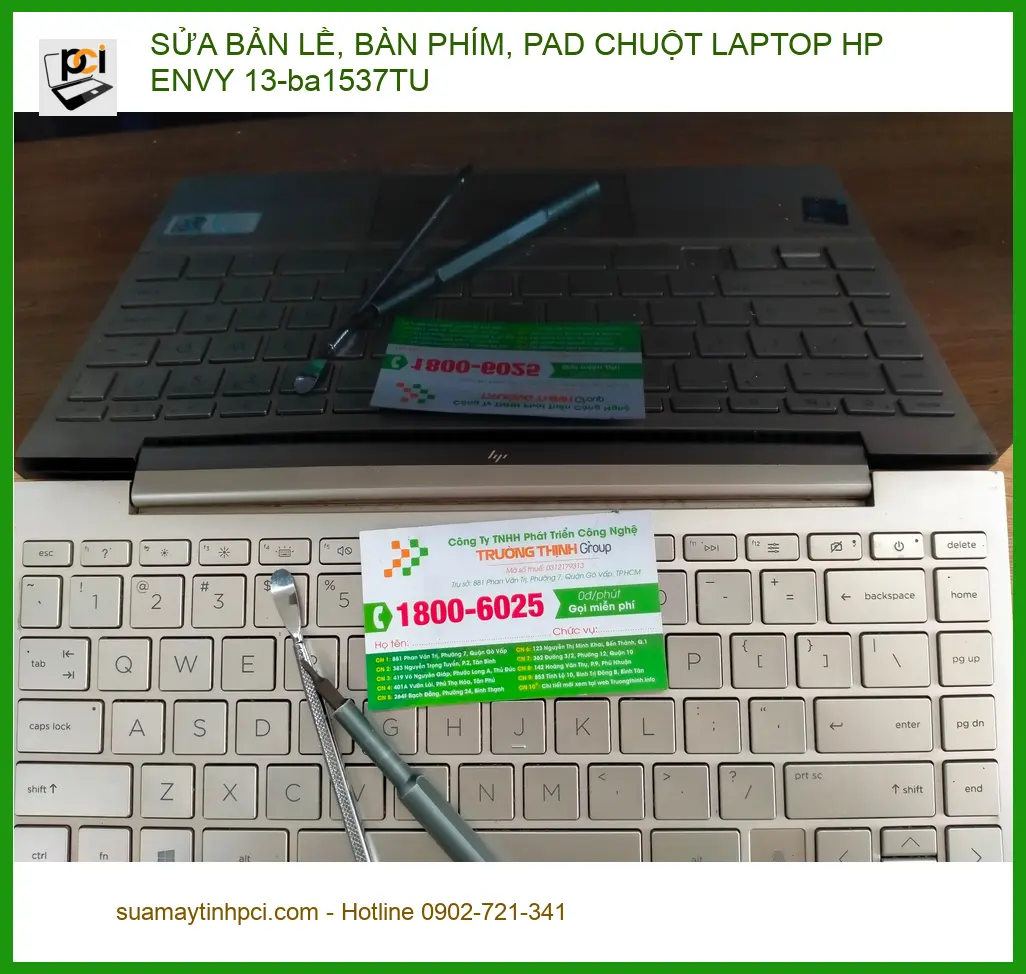 Anh Quân ở Quận 12 sửa laptop HP ENVY 13-ba1537TU lấy ngay
