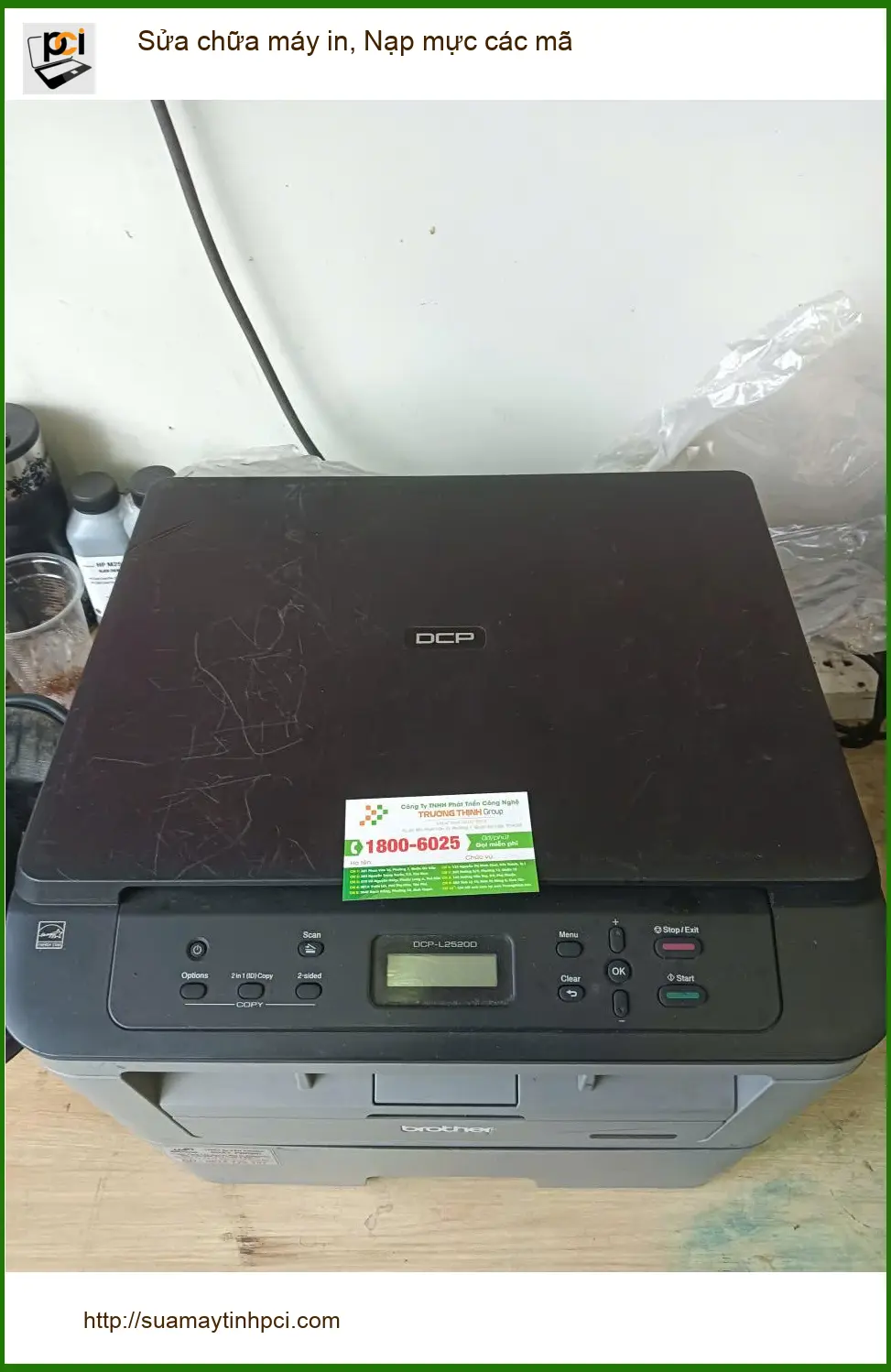 Anh Kiệt kỹ sư xây dựng sửa máy in, nạp mực ở Quận 7 lấy ngay ảnh thực tế 2