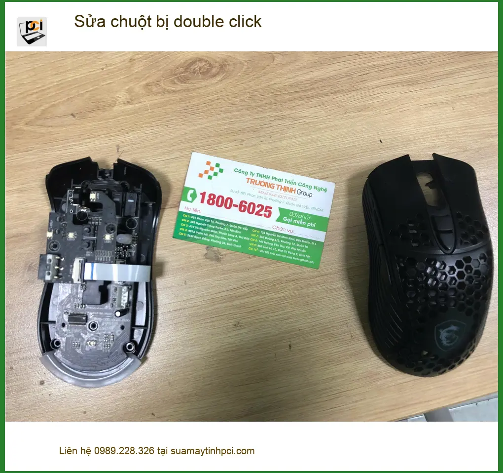 Trung tâm sửa chuột bị double click Quận Bình Tân lấy ngay - Anh Quang IT review ảnh thực tế 2
