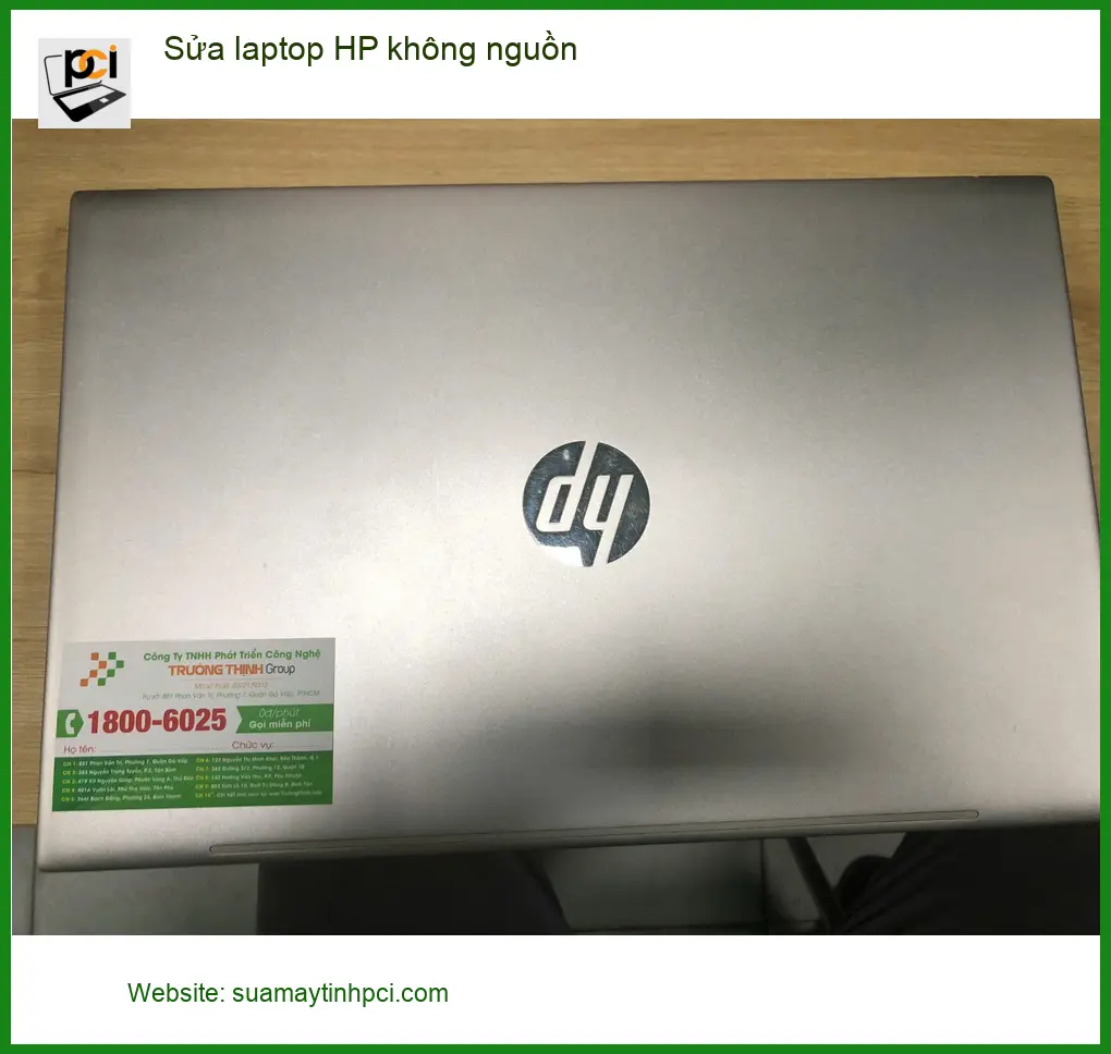 Chú Hùng lo lắng tìm dịch vụ sửa laptop HP không nguồn Quận Bình Tân lấy liền