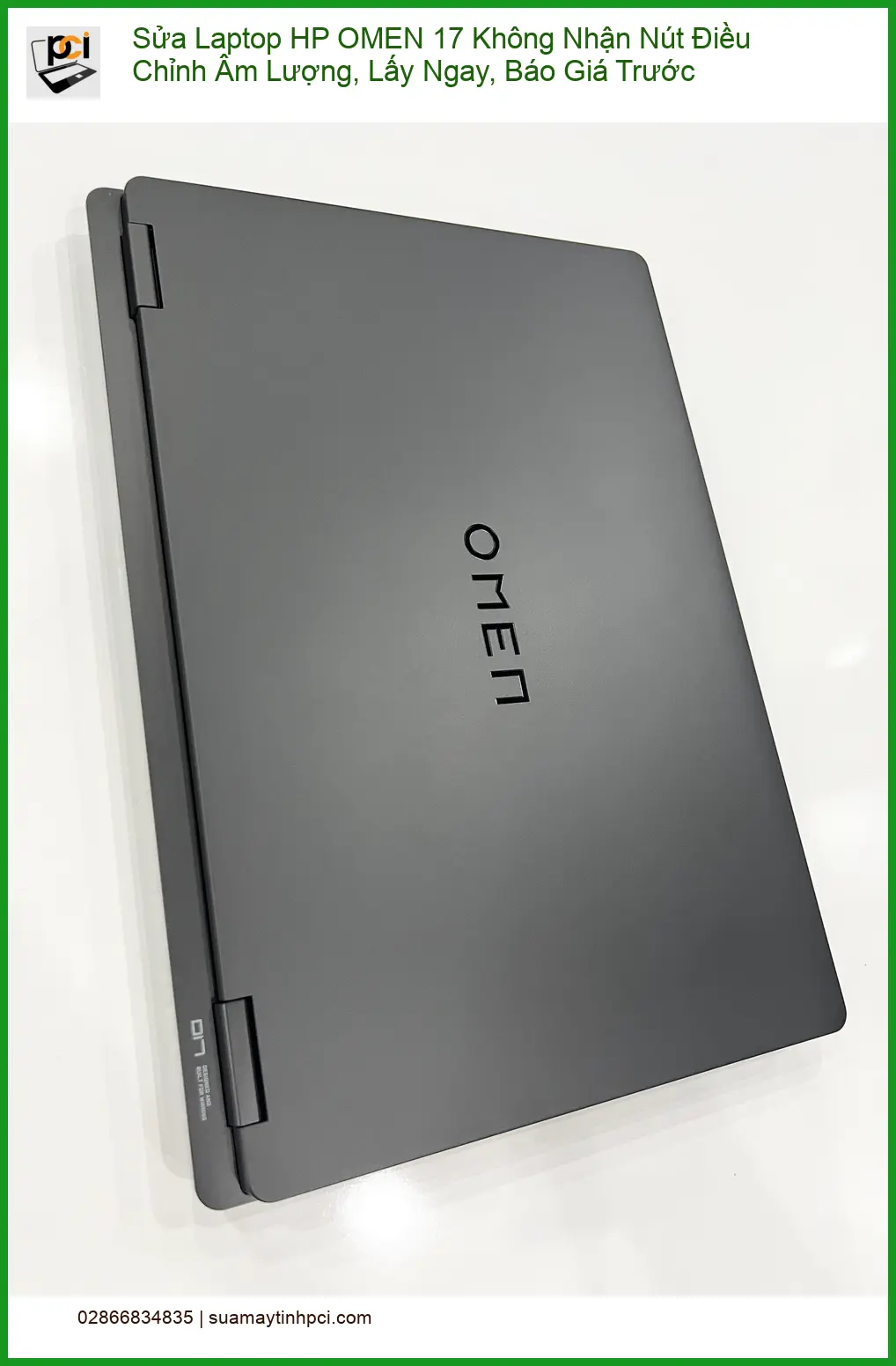 Sửa Laptop HP OMEN 17 Không Nhận Nút Điều Chỉnh Âm Lượng – Địa chỉ sửa lấy ngay